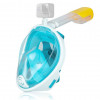 Маска для снорклинга Free Breath S/M зеленый - 3
